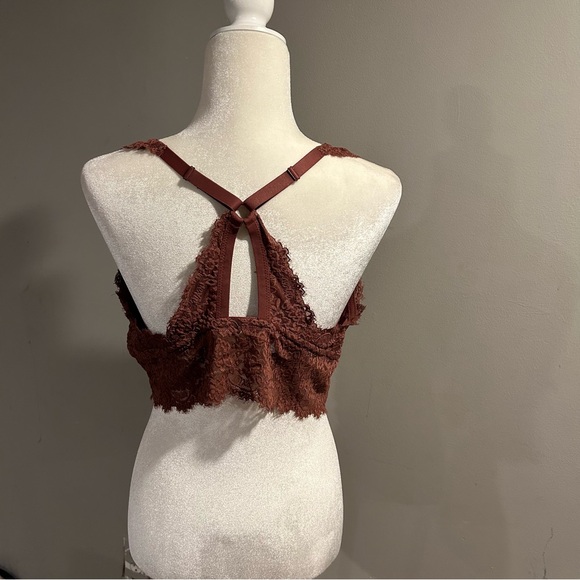 Aerie Lace Bralette XL EUC Adjustable straps Razorback - Picture 2 of 5